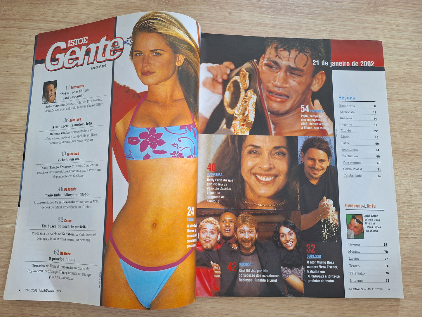 Revista Istoé Gente N° 129