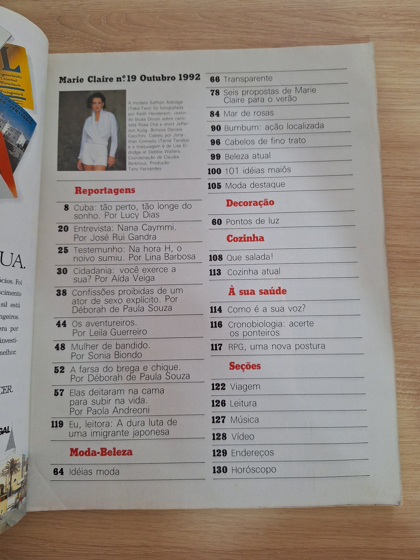 Revista Marie Claire 19 (1992)