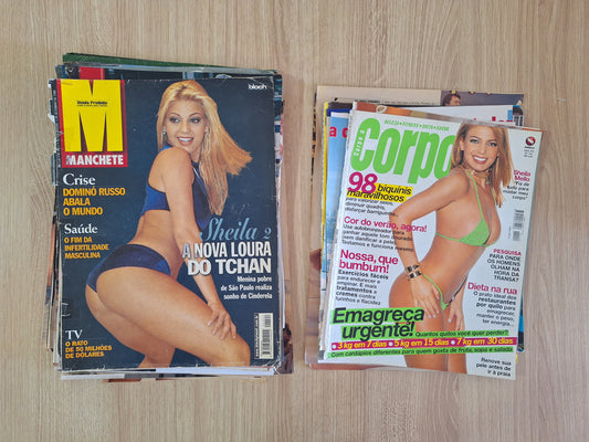 Sheila Mello Material de revistas