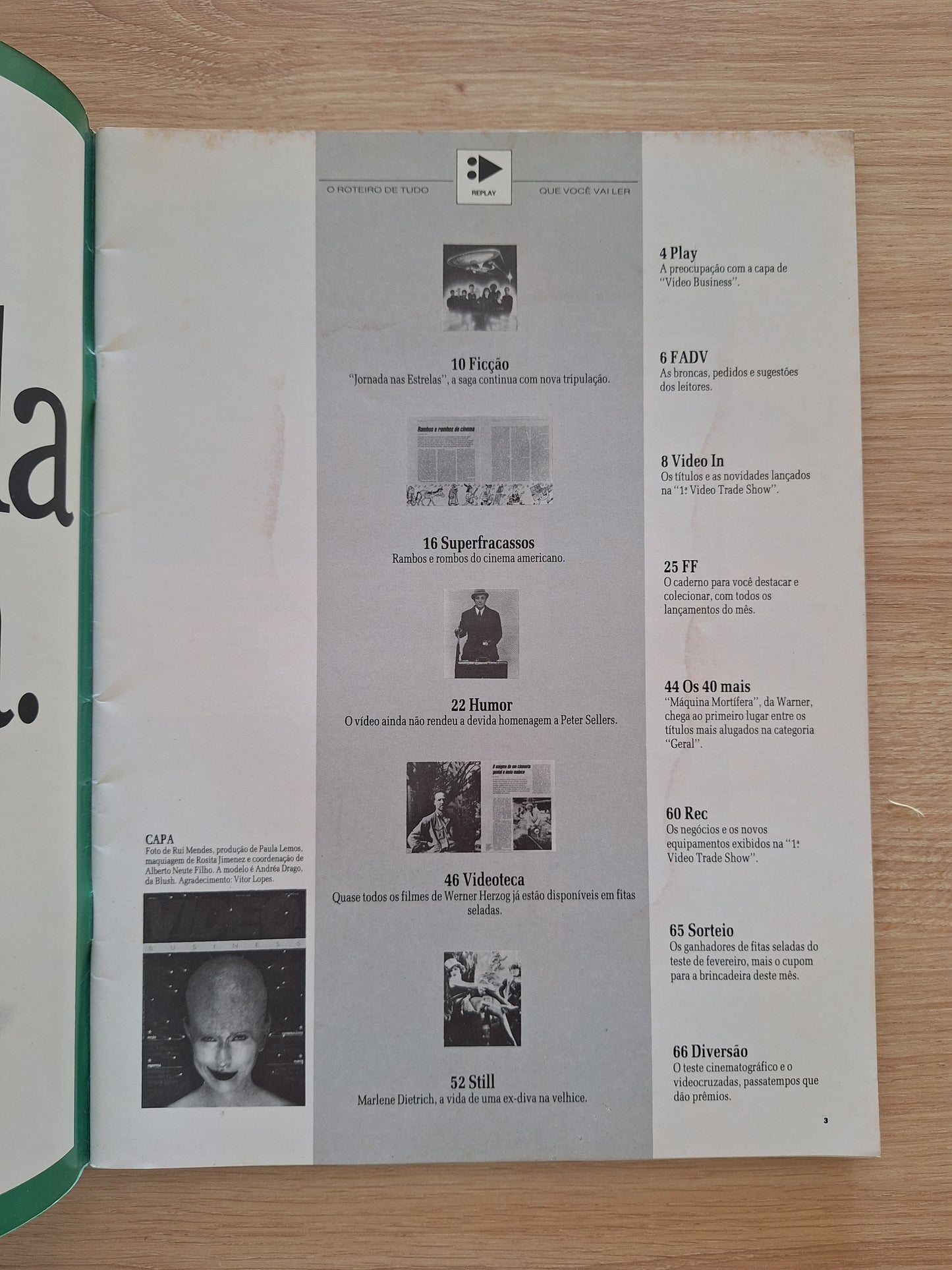Revista Vídeo Business N° 9 (1988)