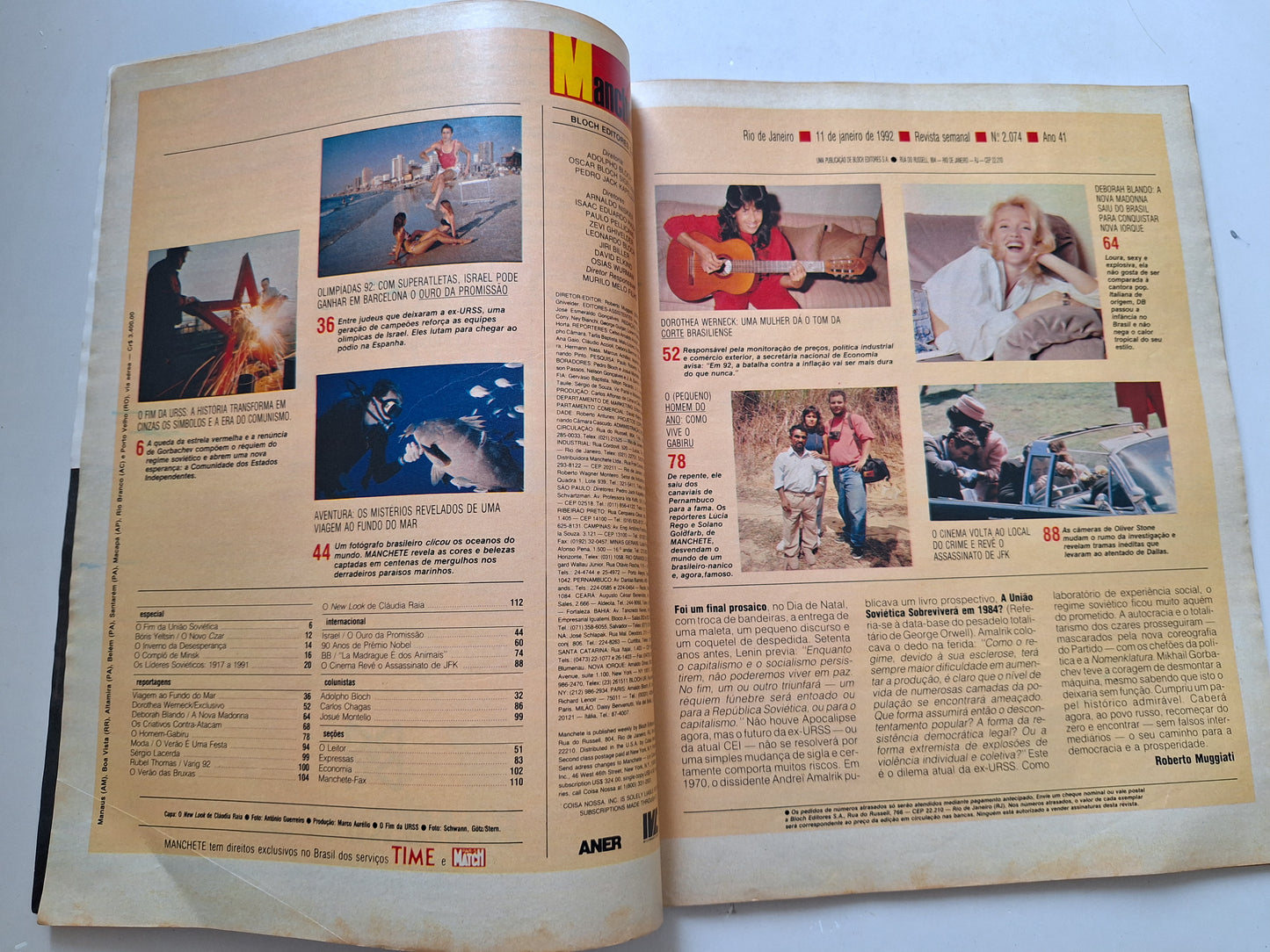 Revista Manchete 2074 (1992)