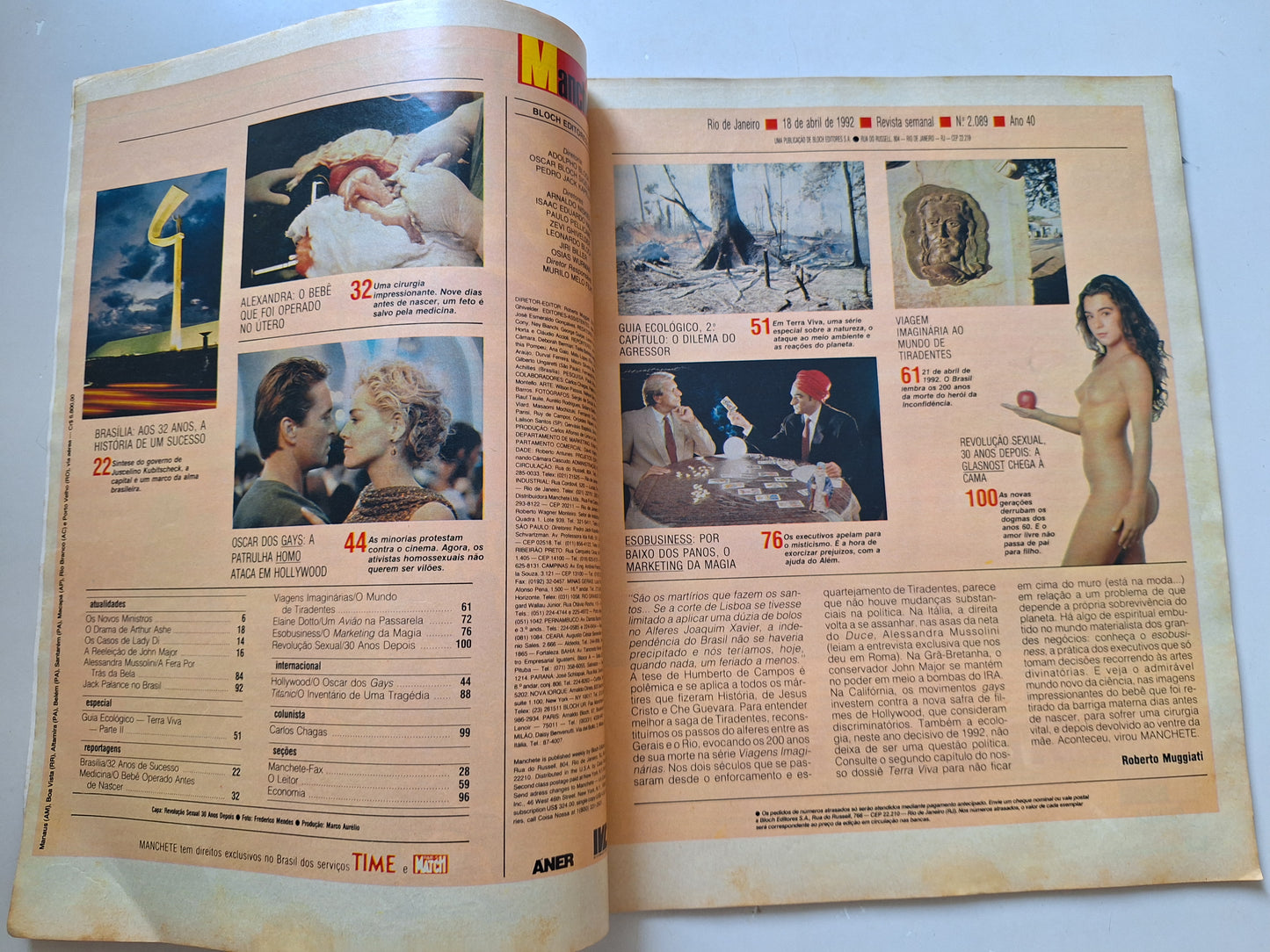 Revista Manchete 2089 (1992)