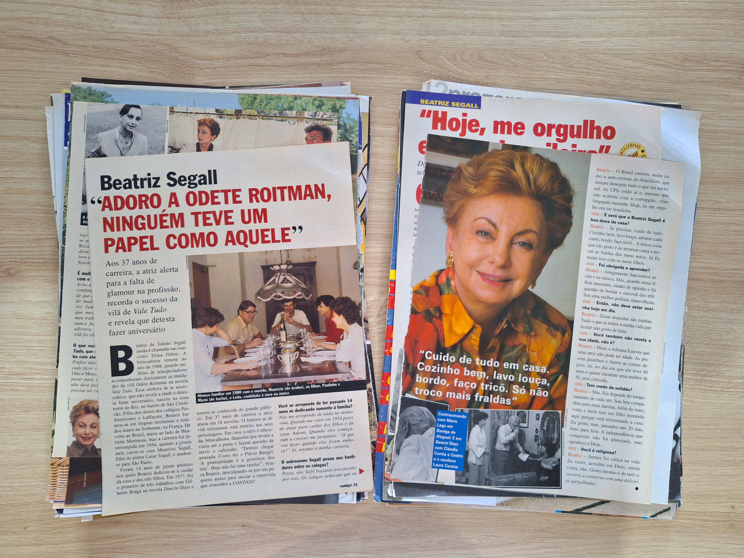 Beatriz Segall - Material de Revistas