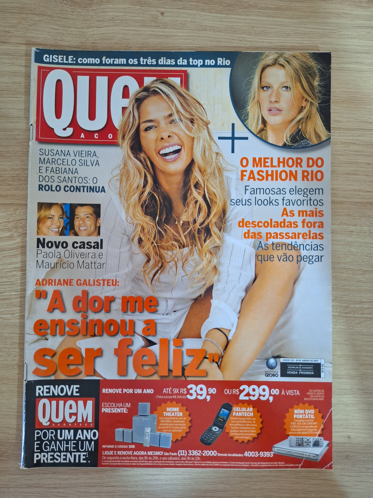 Revista Quem Acontece  333