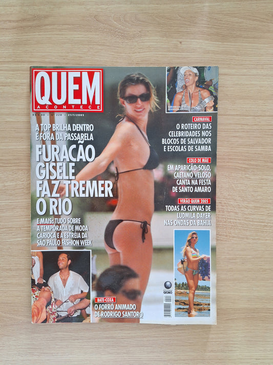Revista Quem Acontece 228 (2005)