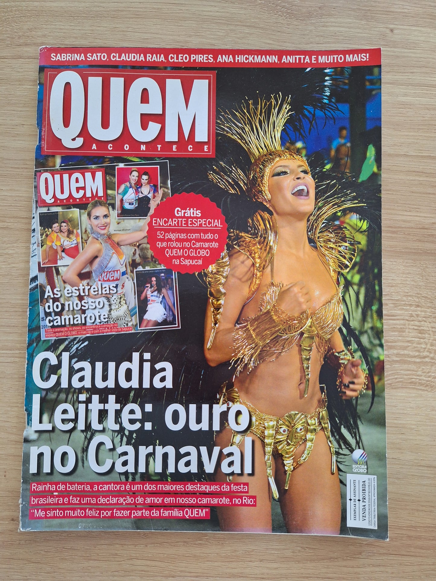 Revista Quem Acontece Carnaval  803