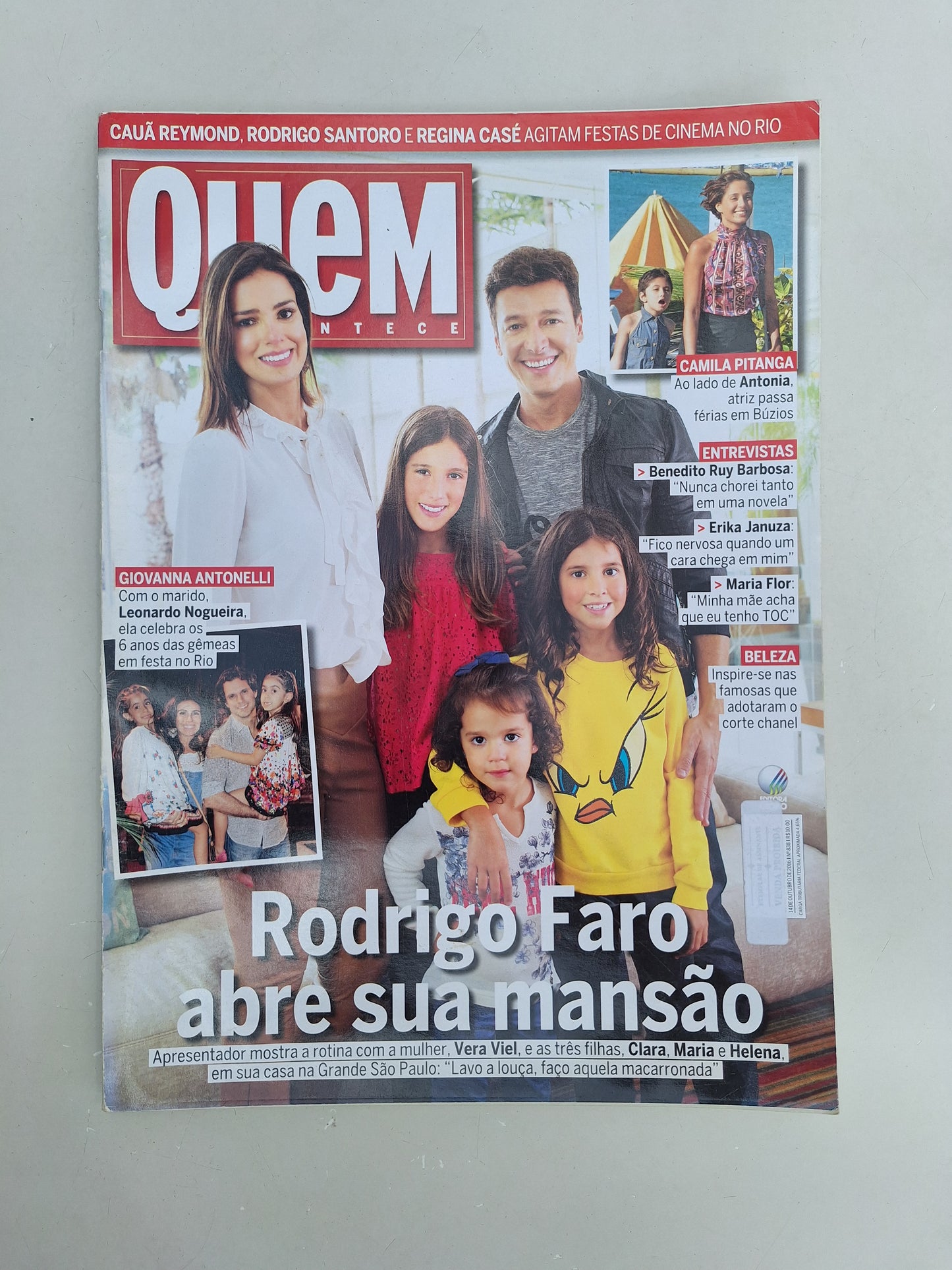 Revista Quem Acontece 838 (2016)