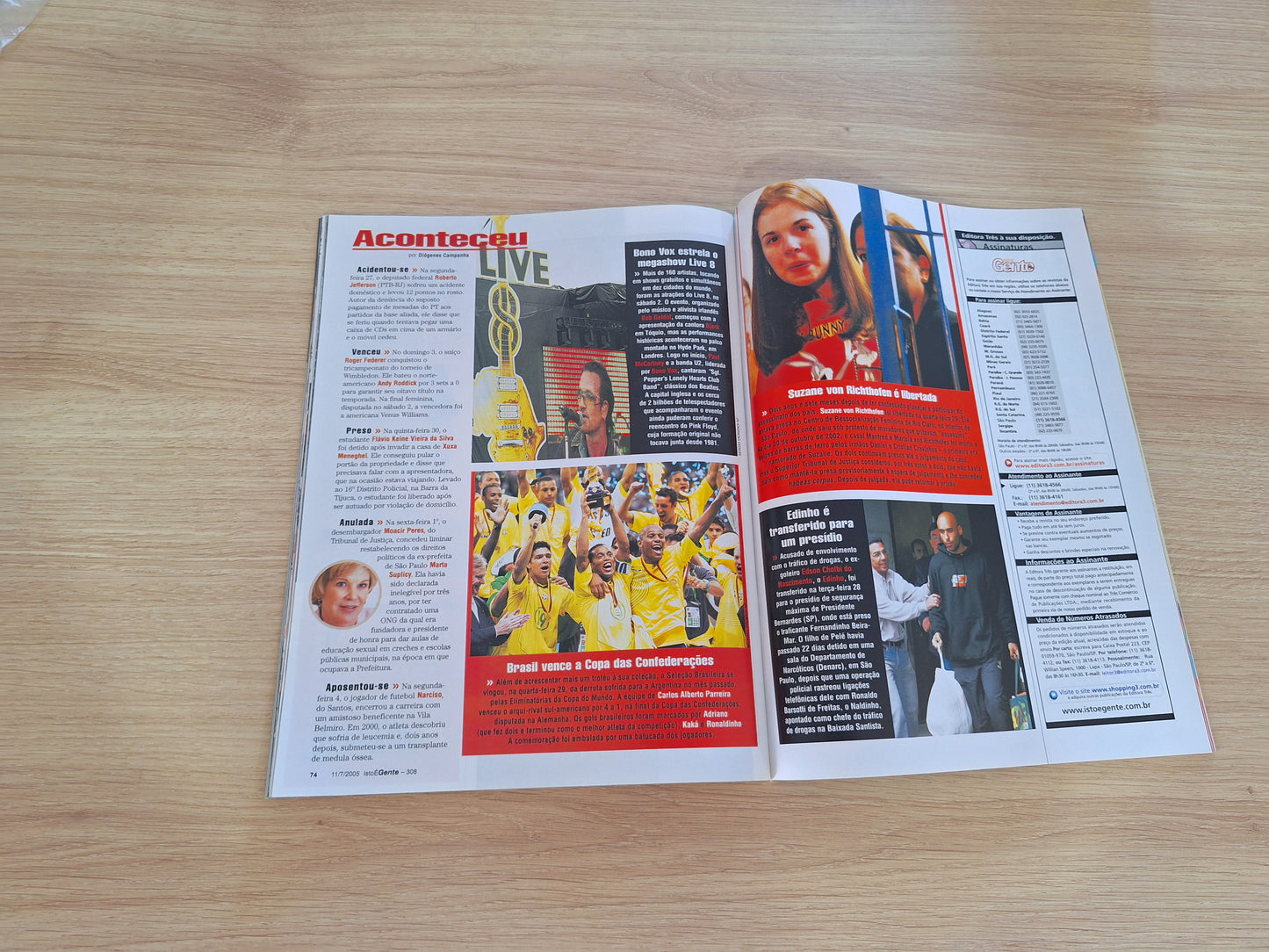 Revista Istoé Gente 308