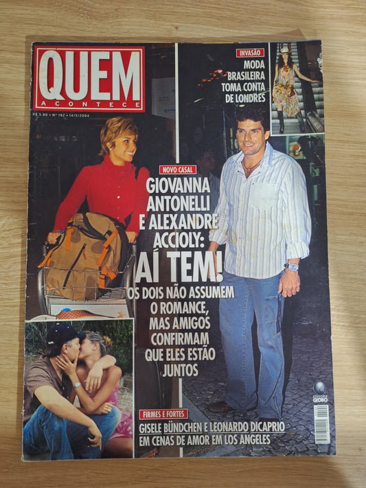 Revista Quem Acontece 192 (2004)