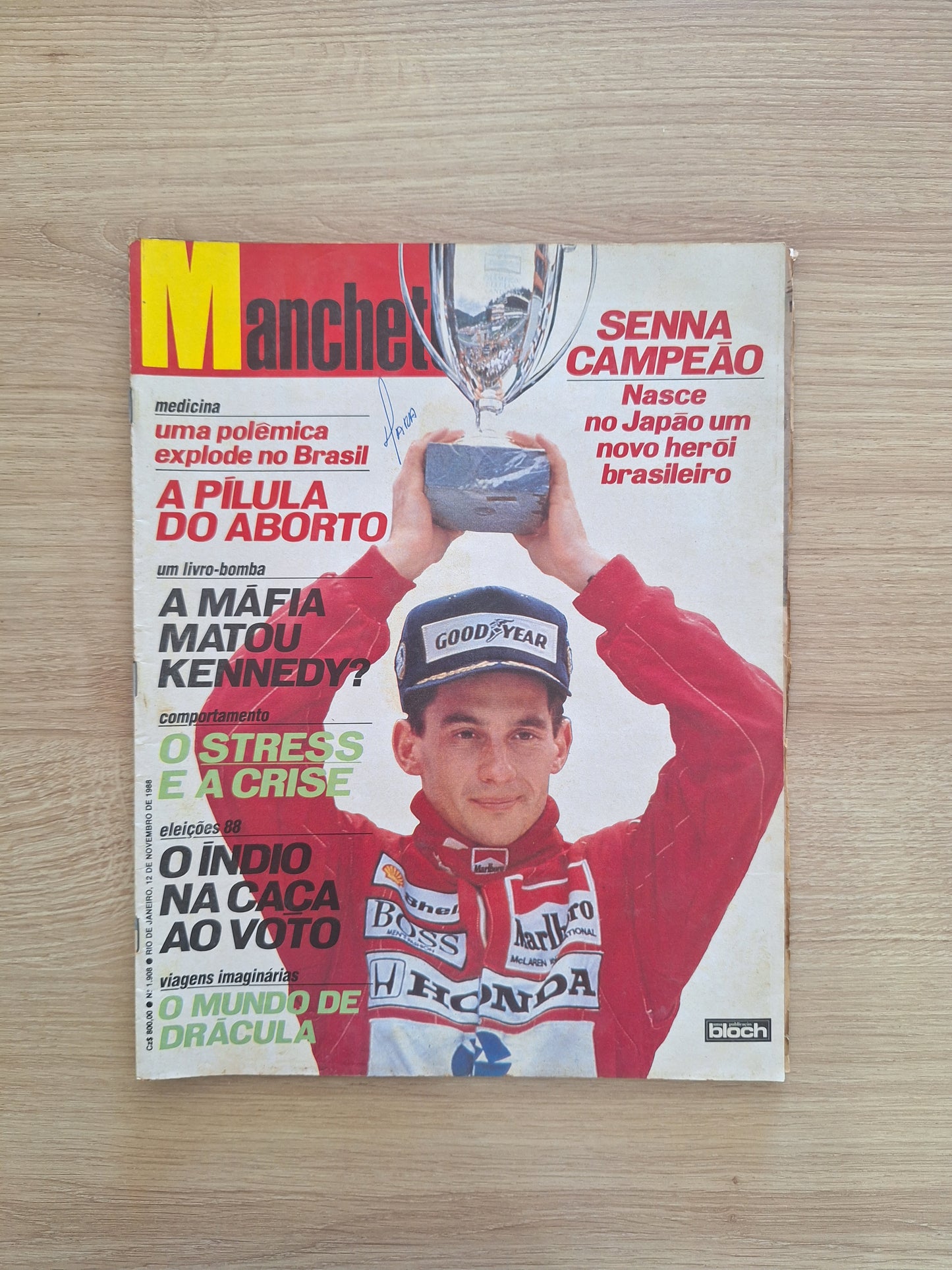 Revista Manchete 1908 (1988)