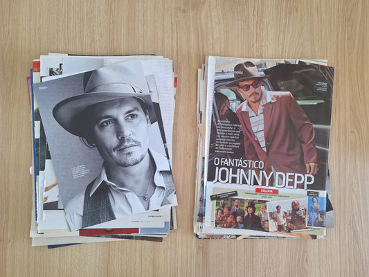 Johnny Depp - Material de revistas