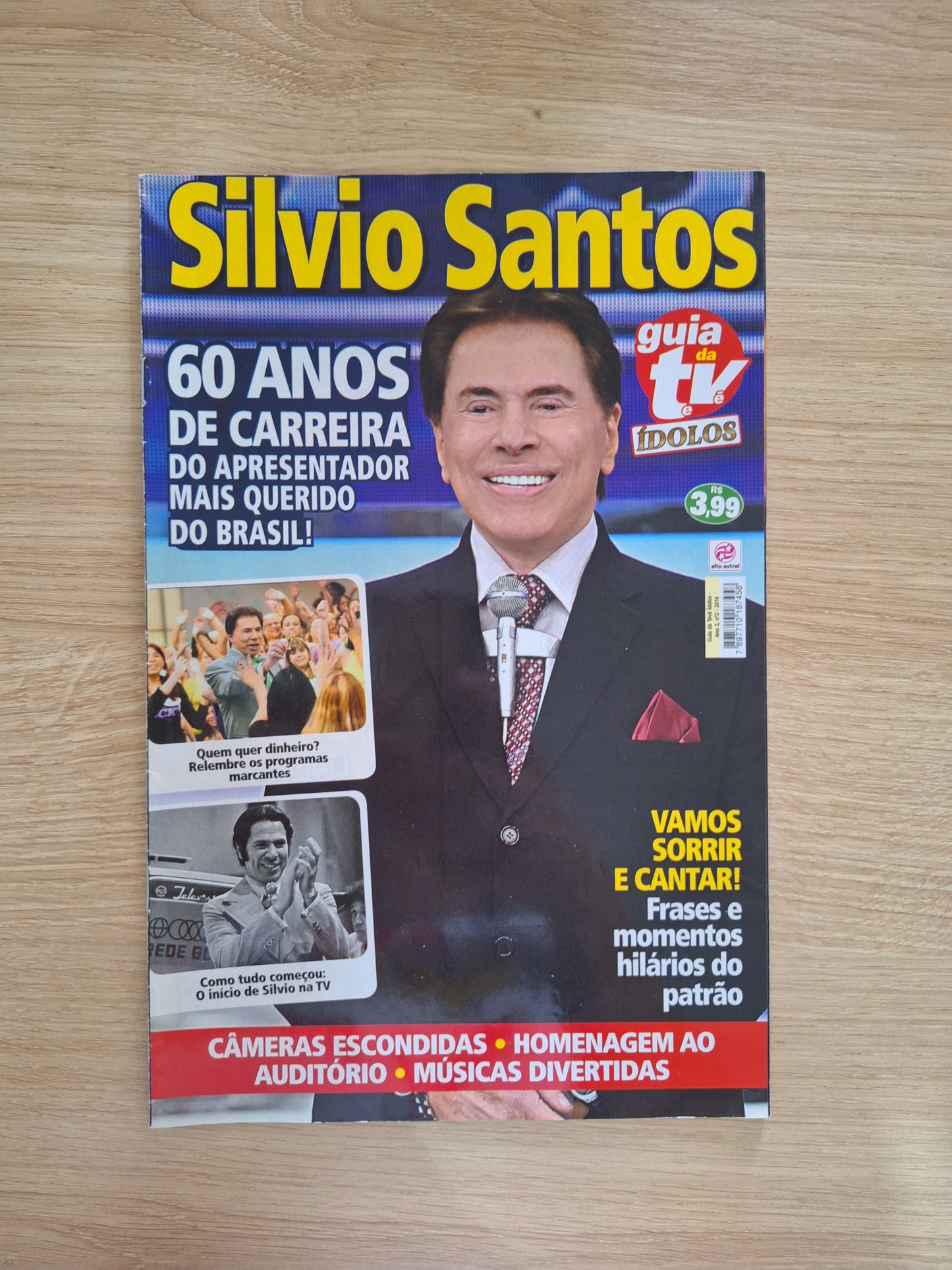 Revista Guia Da TV Silvio Santos