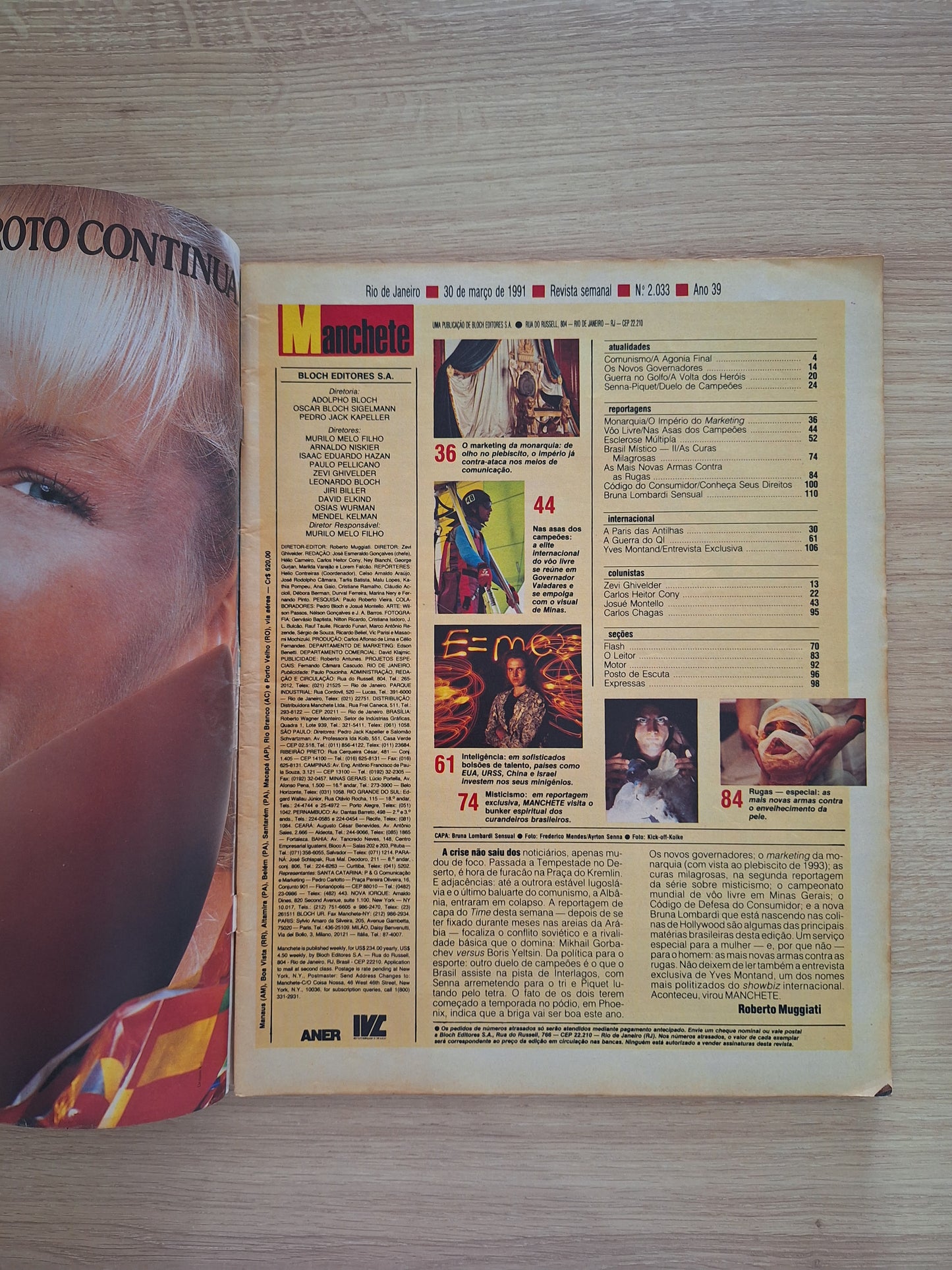 Revista Manchete 2033 (1991)