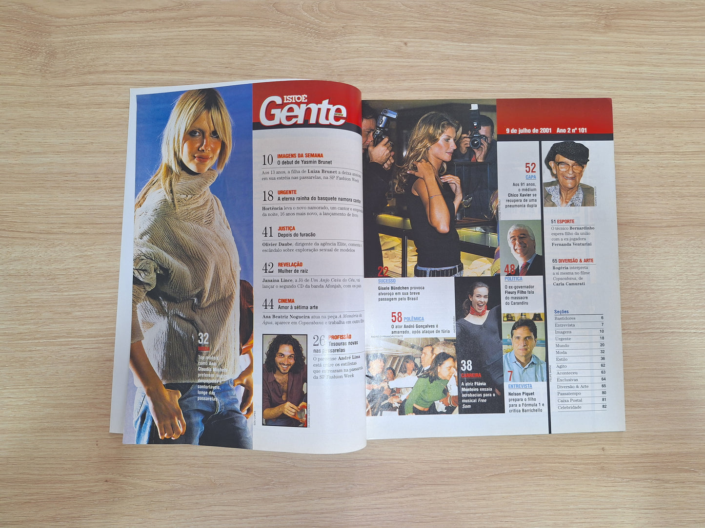 Revista Istoé Gente 101 (2001)