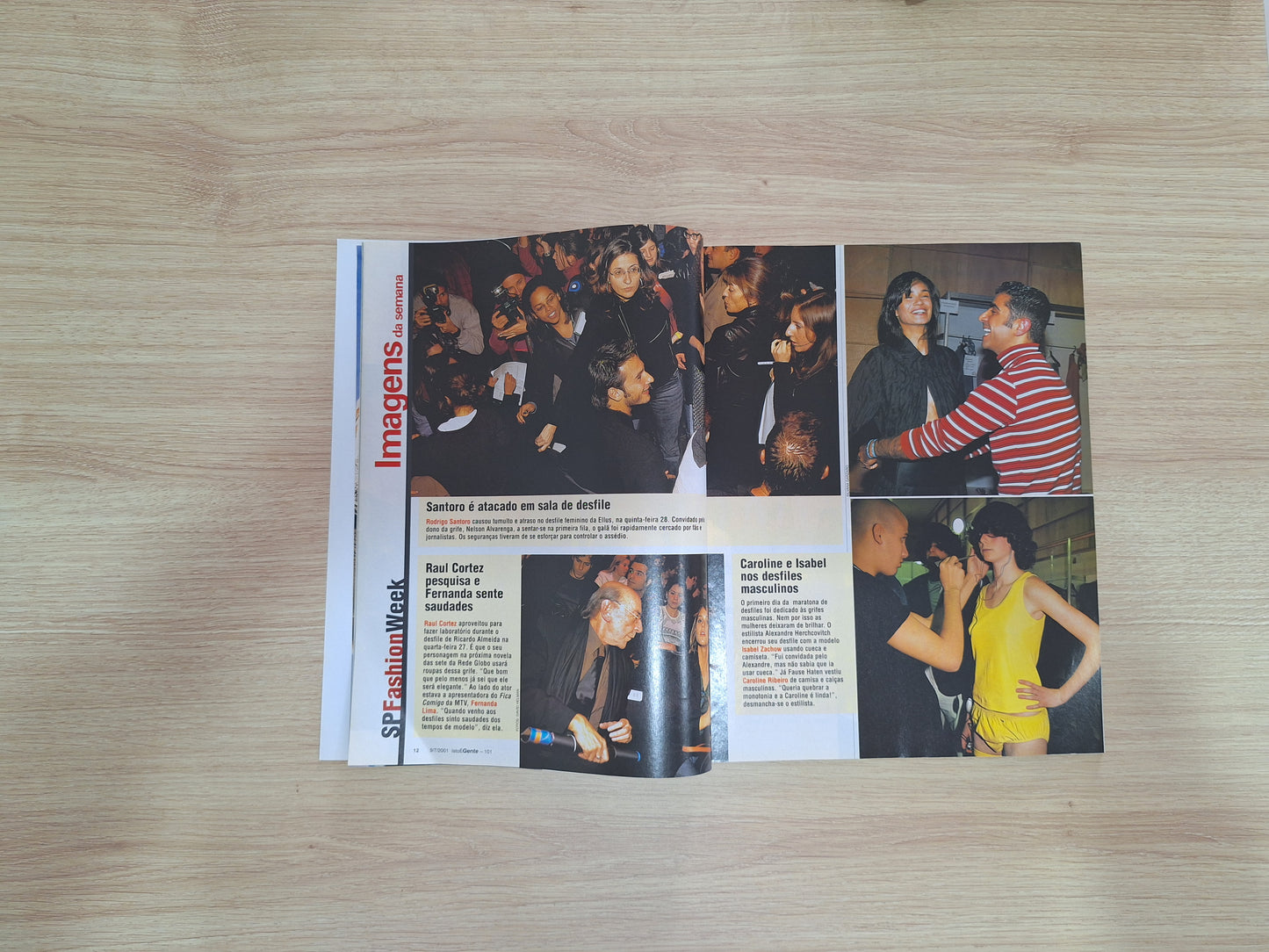 Revista Istoé Gente 101 (2001)