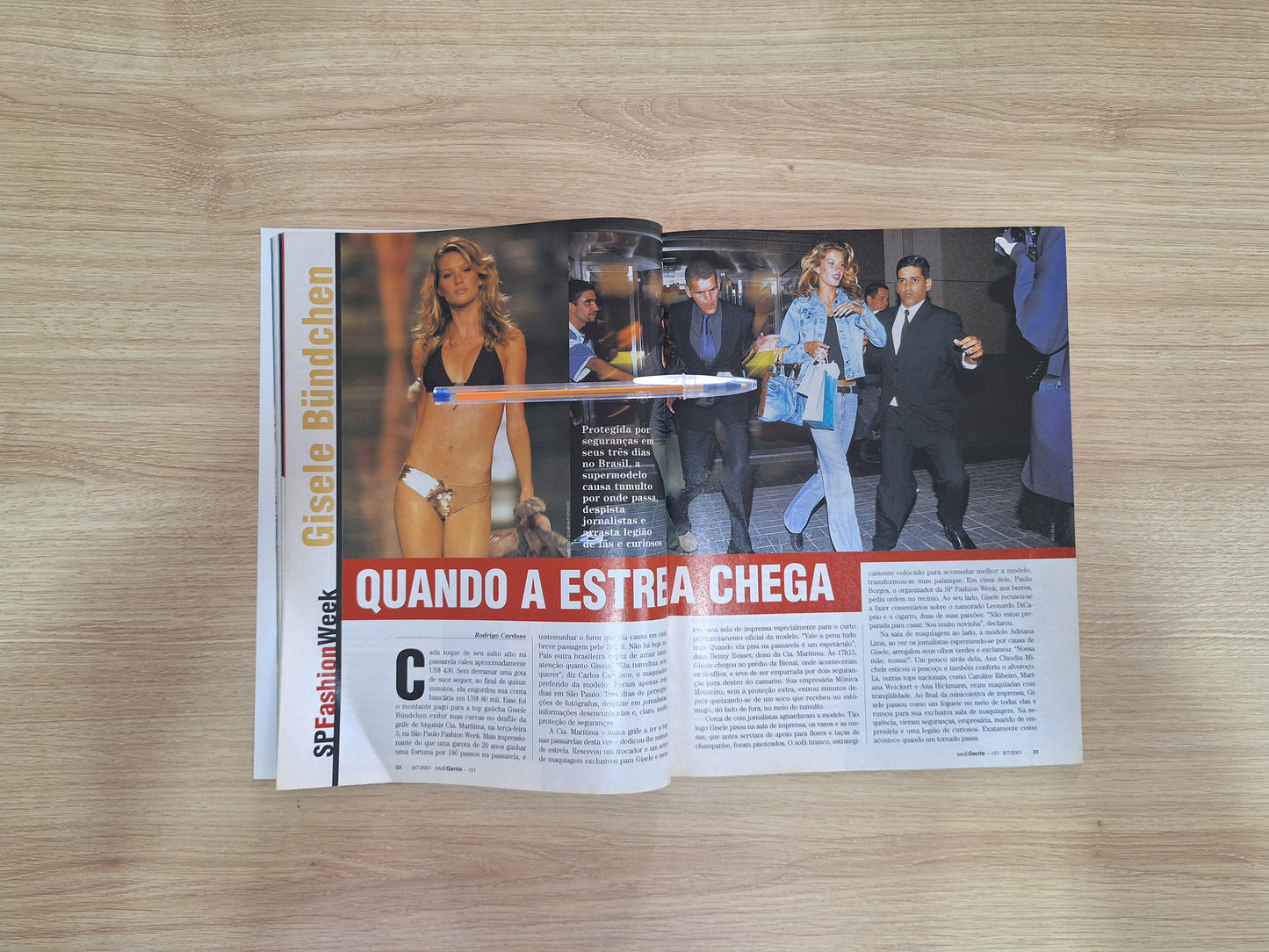 Revista Istoé Gente 101 (2001)