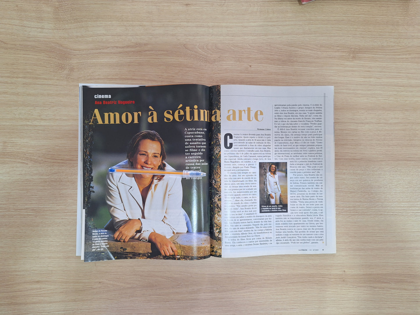 Revista Istoé Gente 101 (2001)