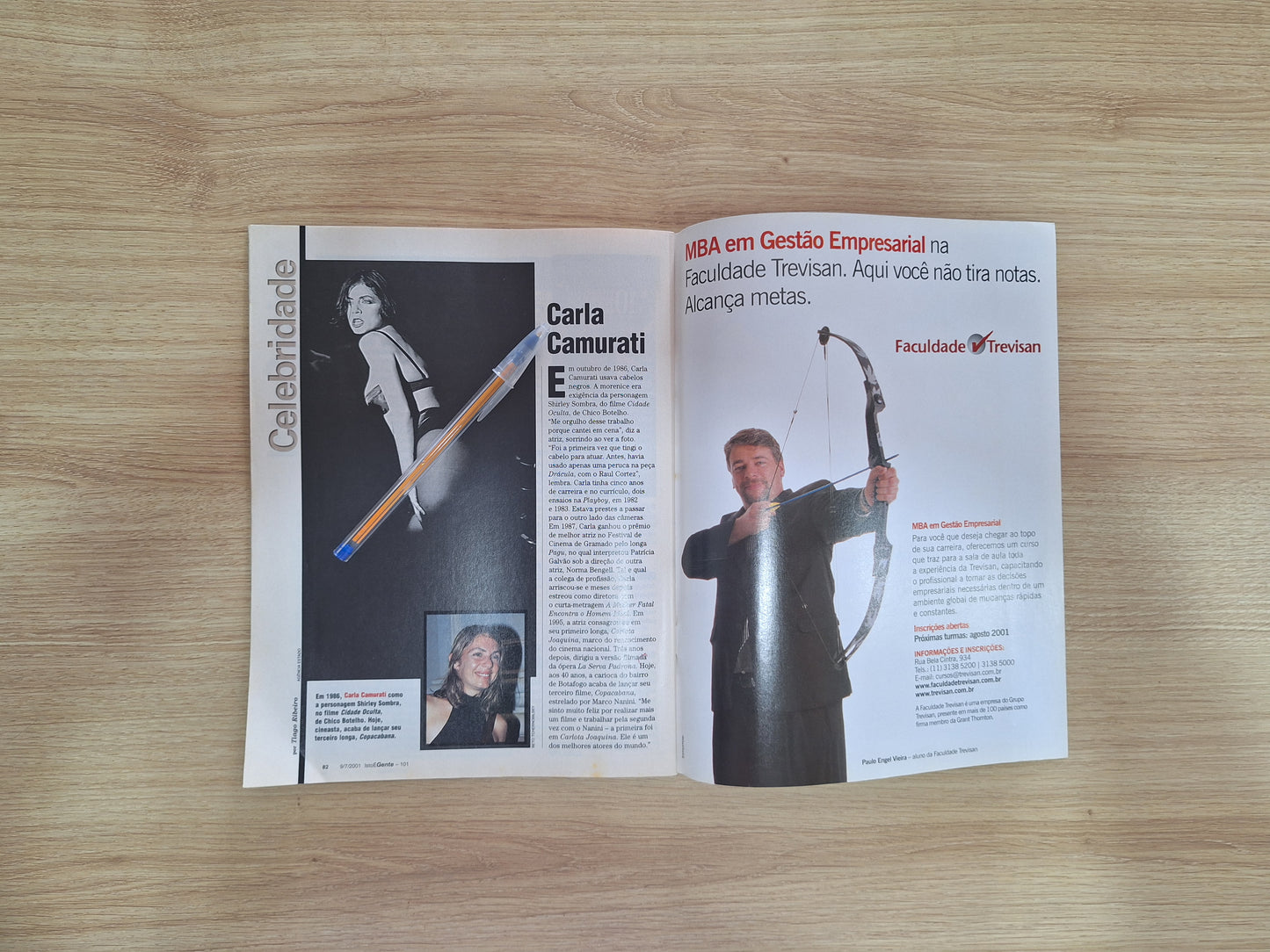 Revista Istoé Gente 101 (2001)