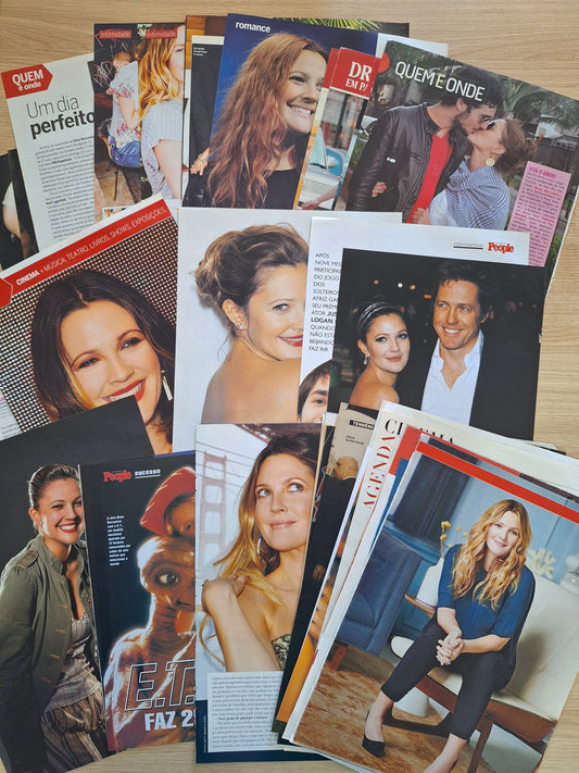 Drew Barrymore - Material de revistas
