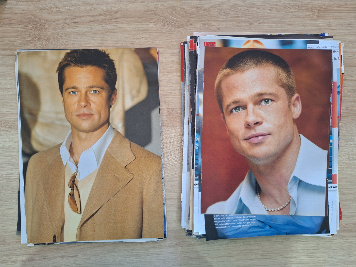 Brad Pitt - Material de revistas
