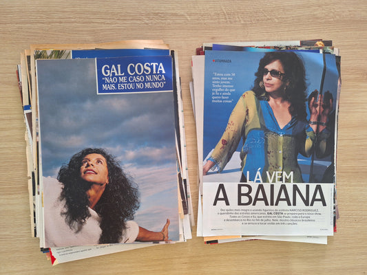 Gal Costa - Combo material de revistas