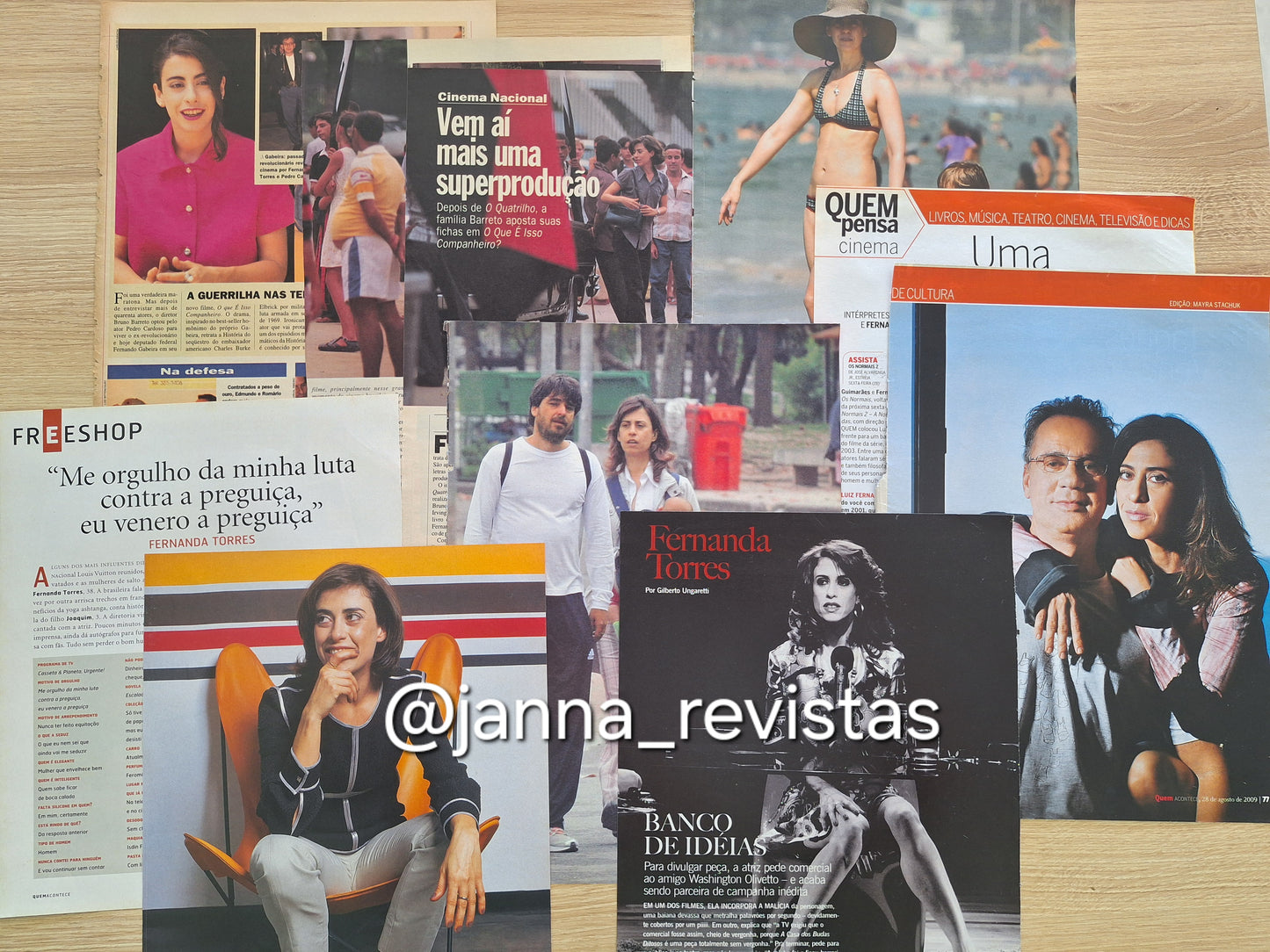 Fernanda Torres - Material de Revista
