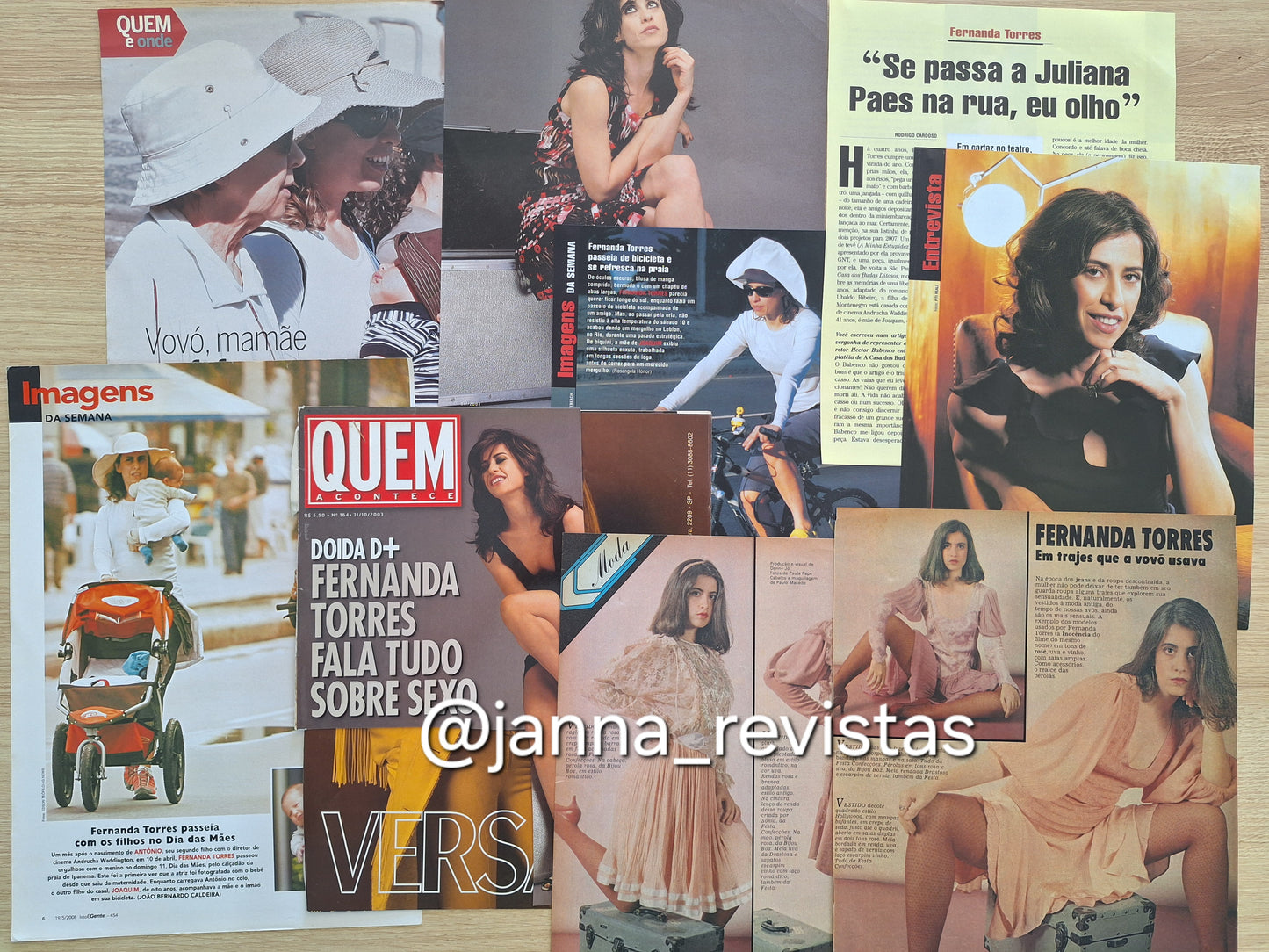 Fernanda Torres - Material de Revista