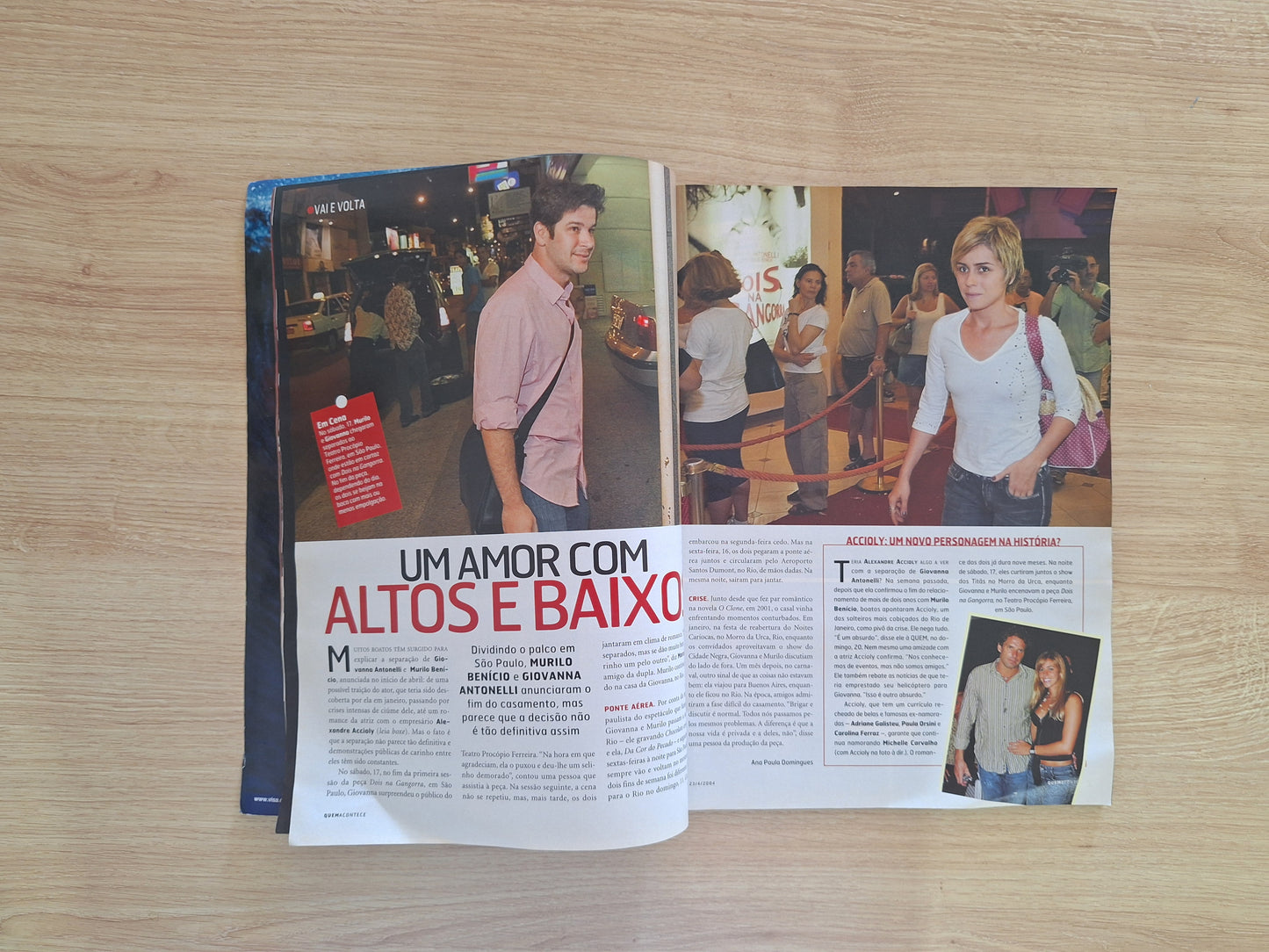 Revista Quem Acontece 189 (2004)