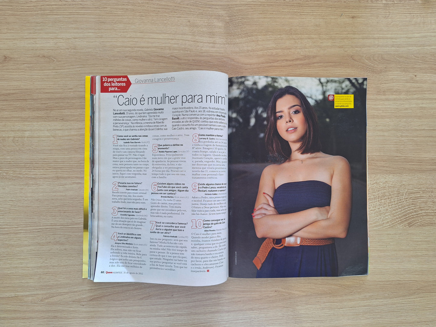 Revista Quem Acontece 625 (2012)