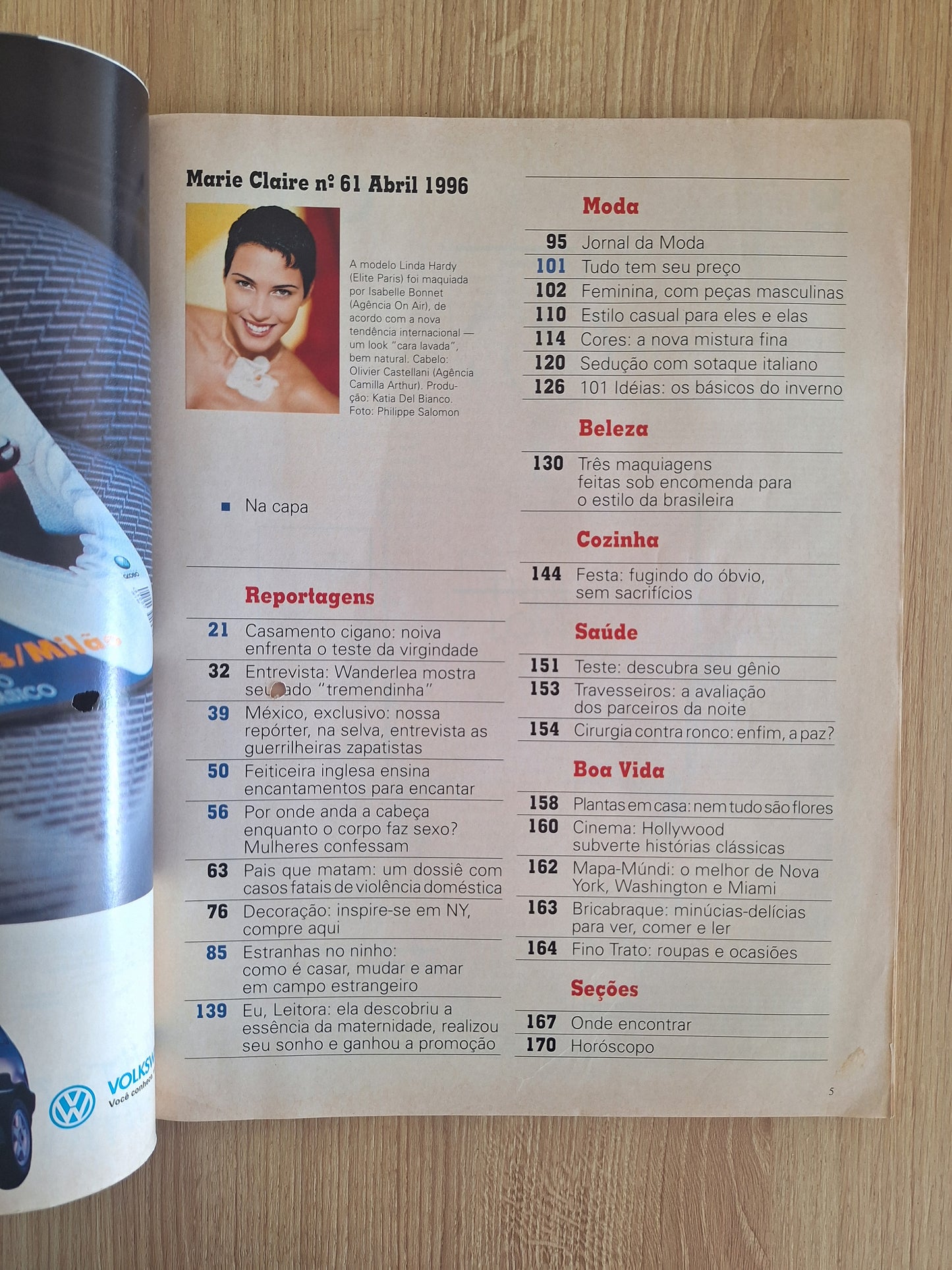 Revista Marie Claire 61 (1996)