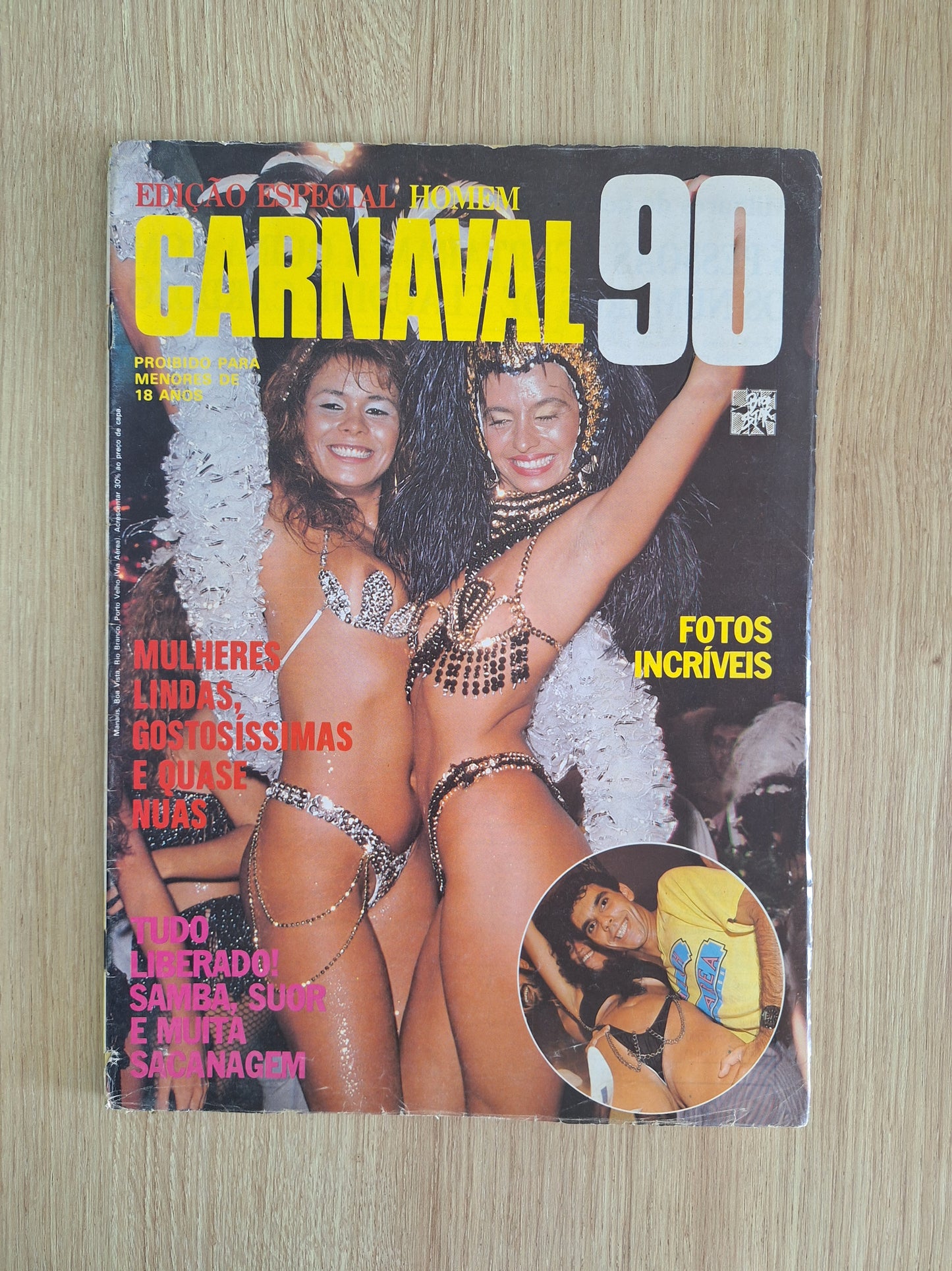Revista Homem Carnaval 90