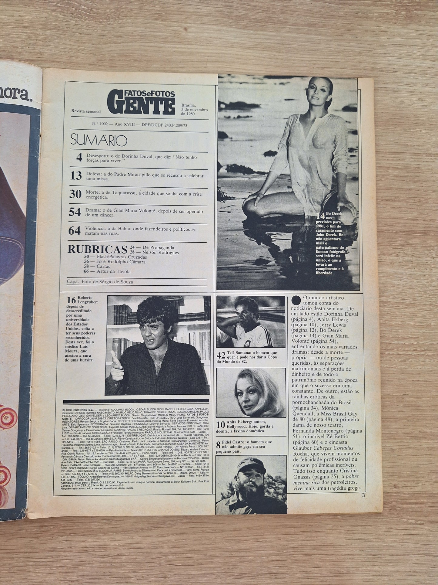 Revista Fatos e Fotos 1002 (1980)