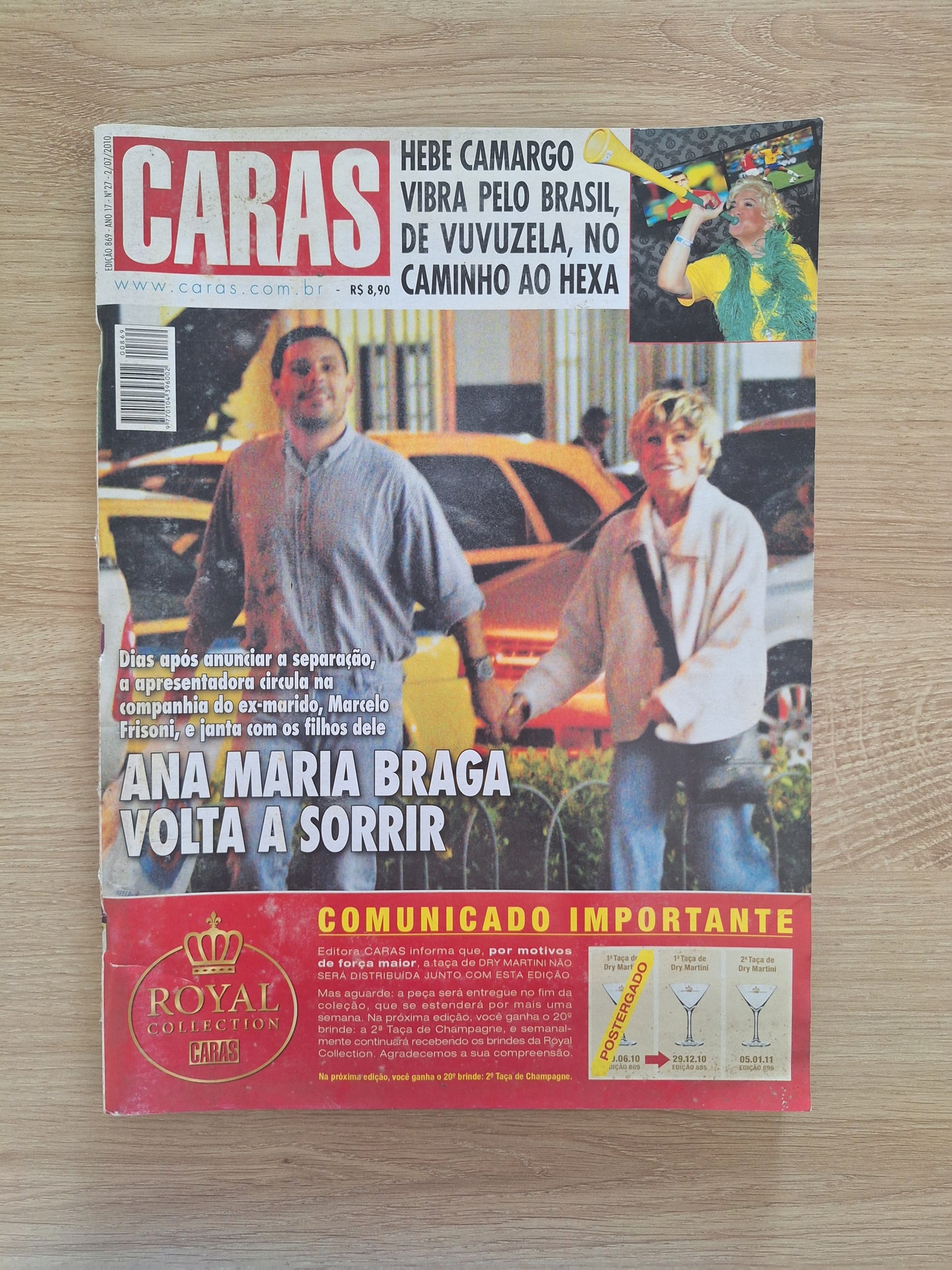 Revista Caras 869 (2010)