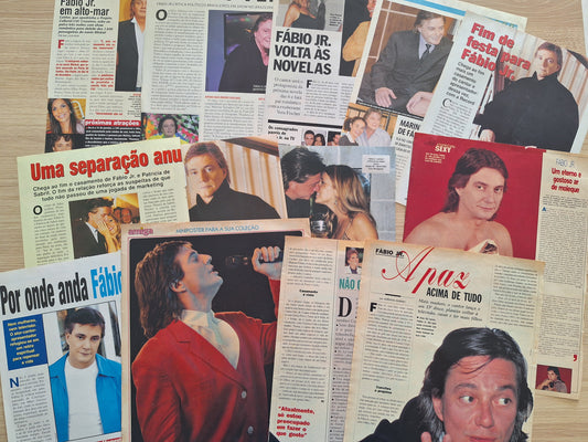 Fábio Júnior - Material de Revista