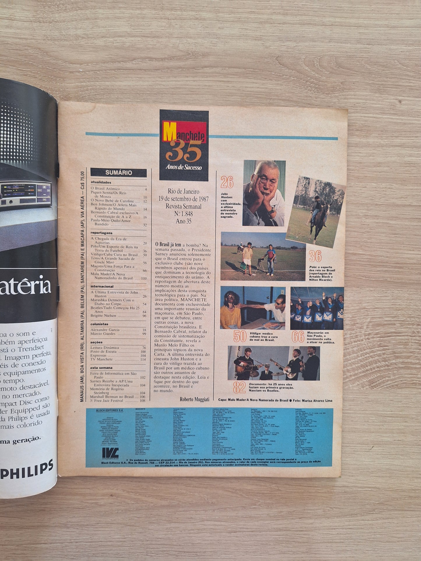 Revista Manchete 1848