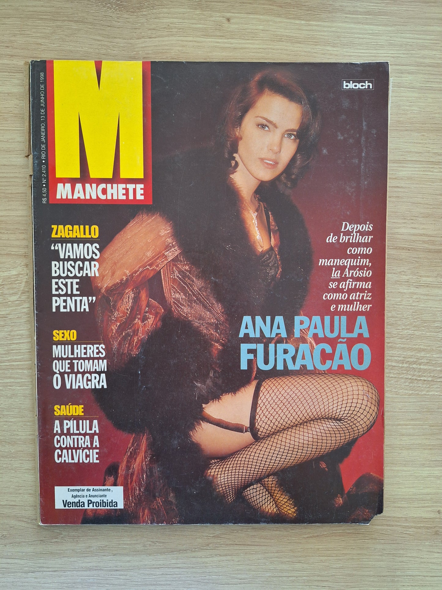 Revista Manchete Nº 2410 (1998)