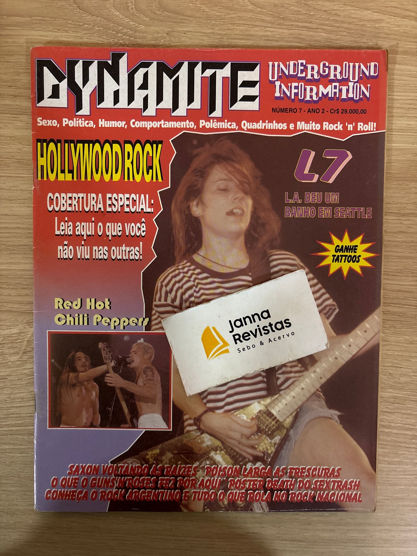 Revista Dinamite 07 (1993)