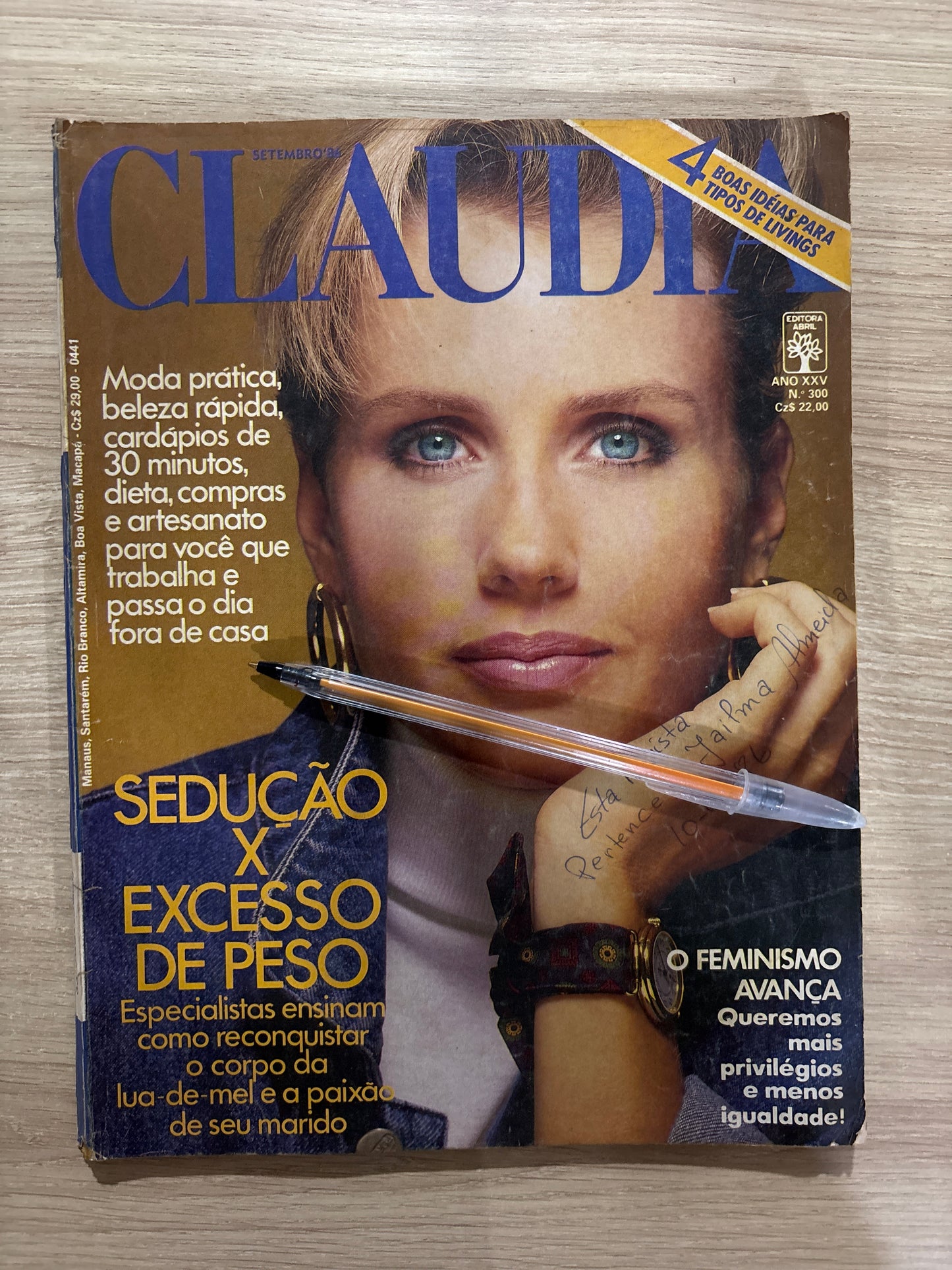Revista Claudia 300 (1986)