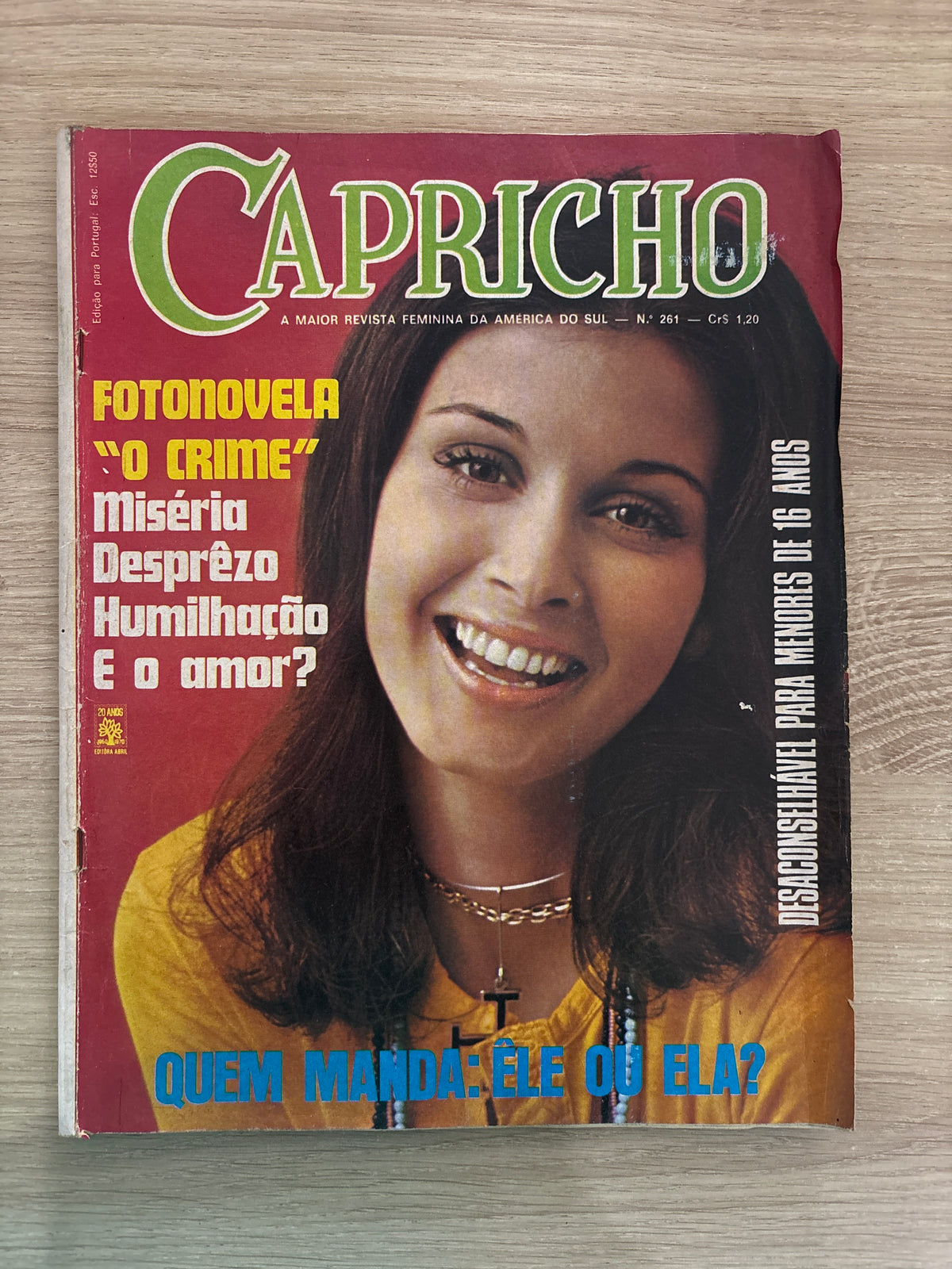 Revista Capricho 261 (1970)