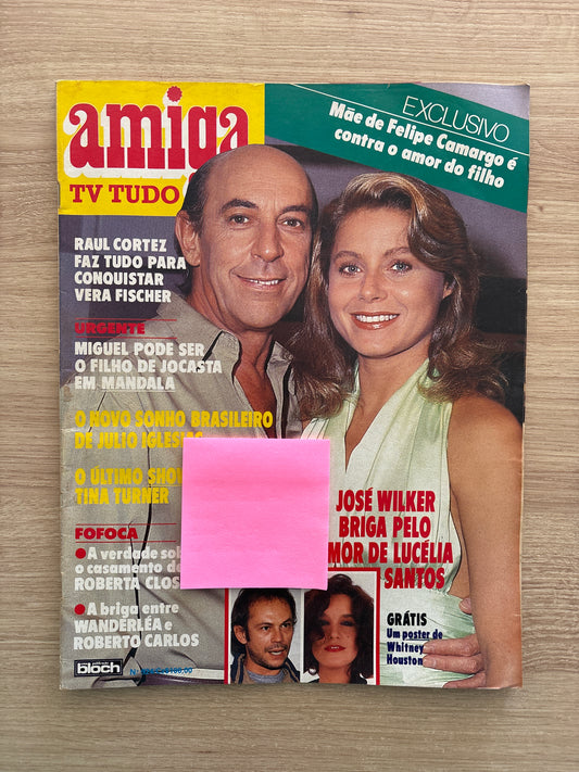 Revista Amiga Tv Tudo 924 (1988)