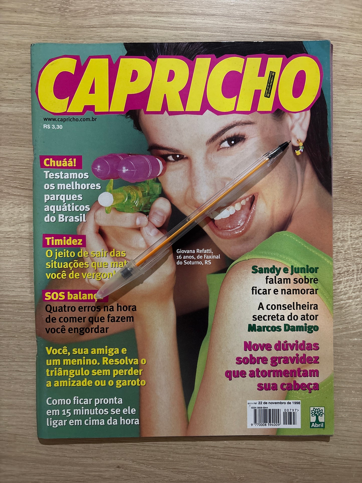 Revista Capricho 797 (1998)