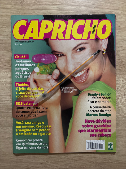 Revista Capricho 797 (1998)
