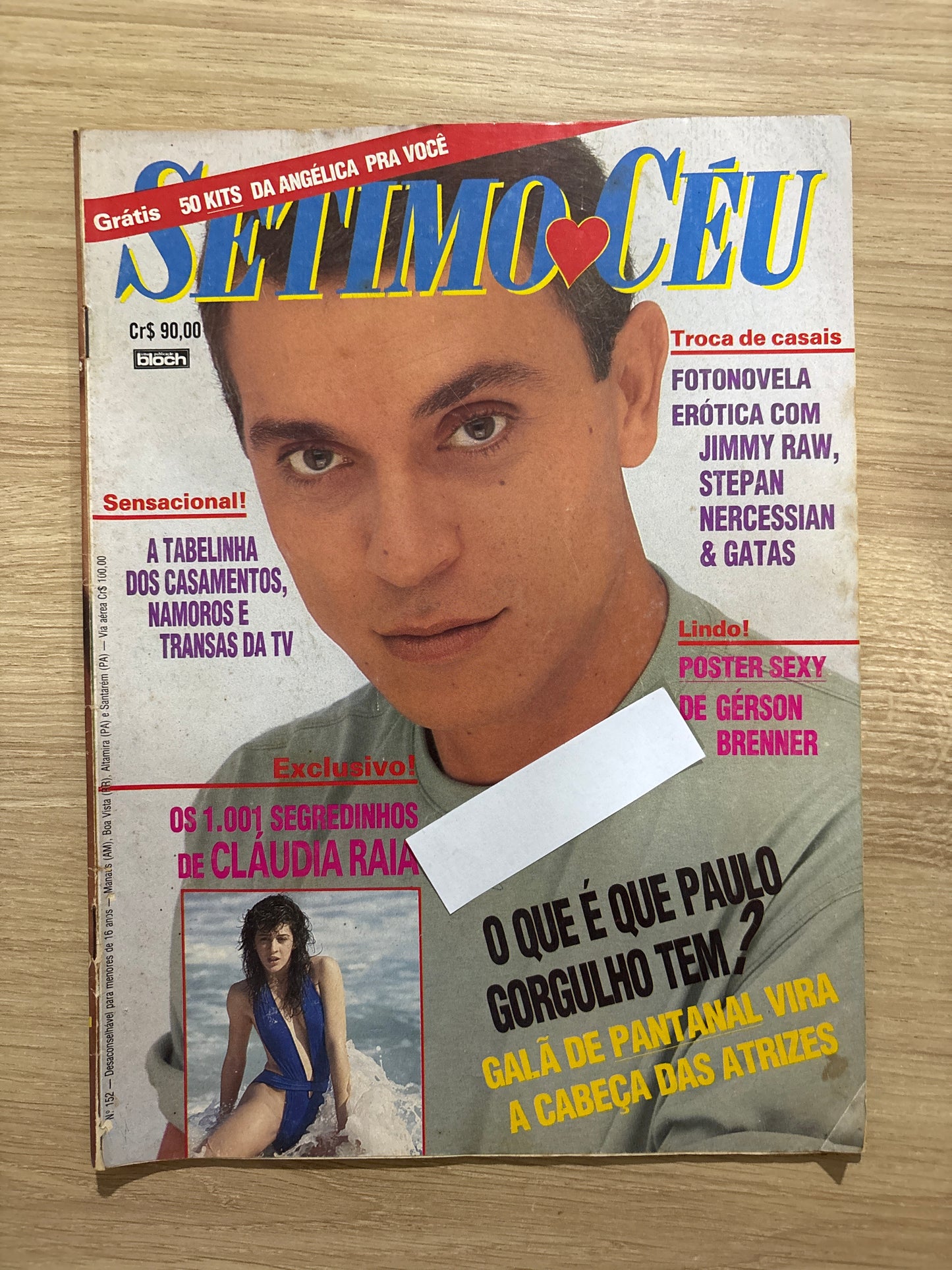Revista Sétimo Céu 152 (1990)