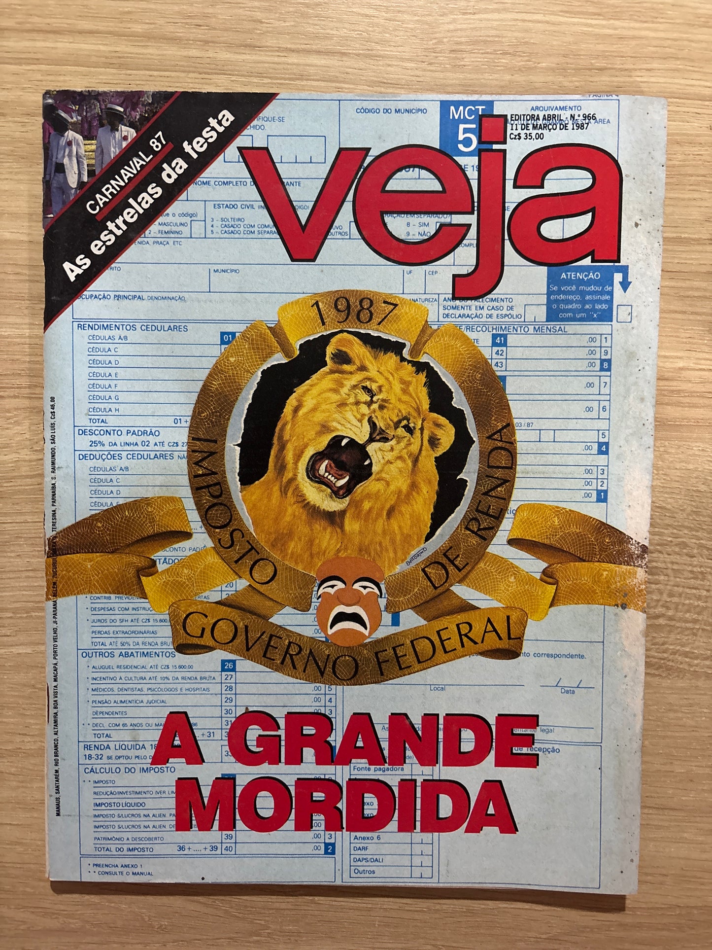 Revista Veja 966 (1987)