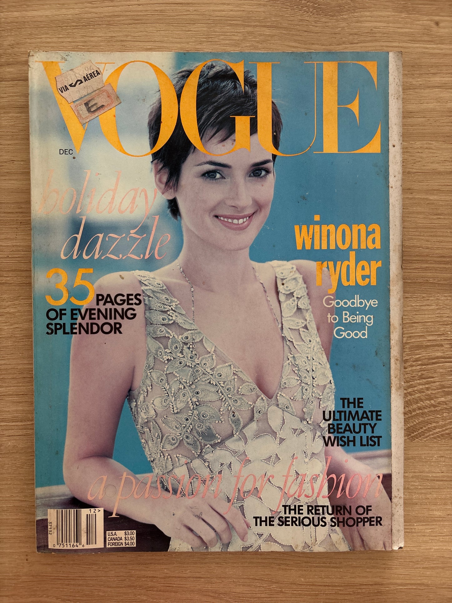Vintage Vogue Magazine (1996)