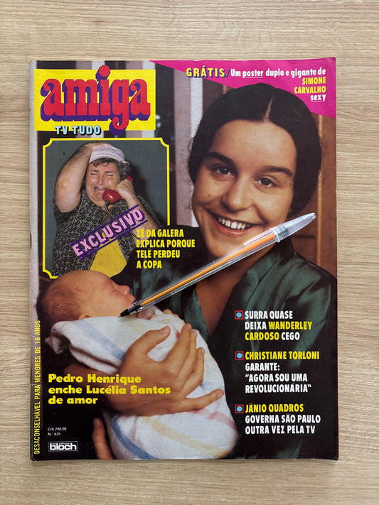Revista Amiga Tv Tudo 635 (1982)