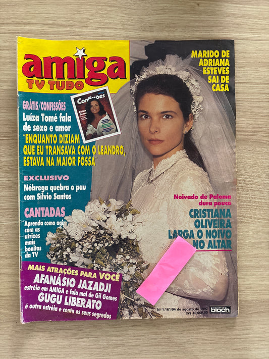 Revista Amiga Tv Tudo 1161 (1992)
