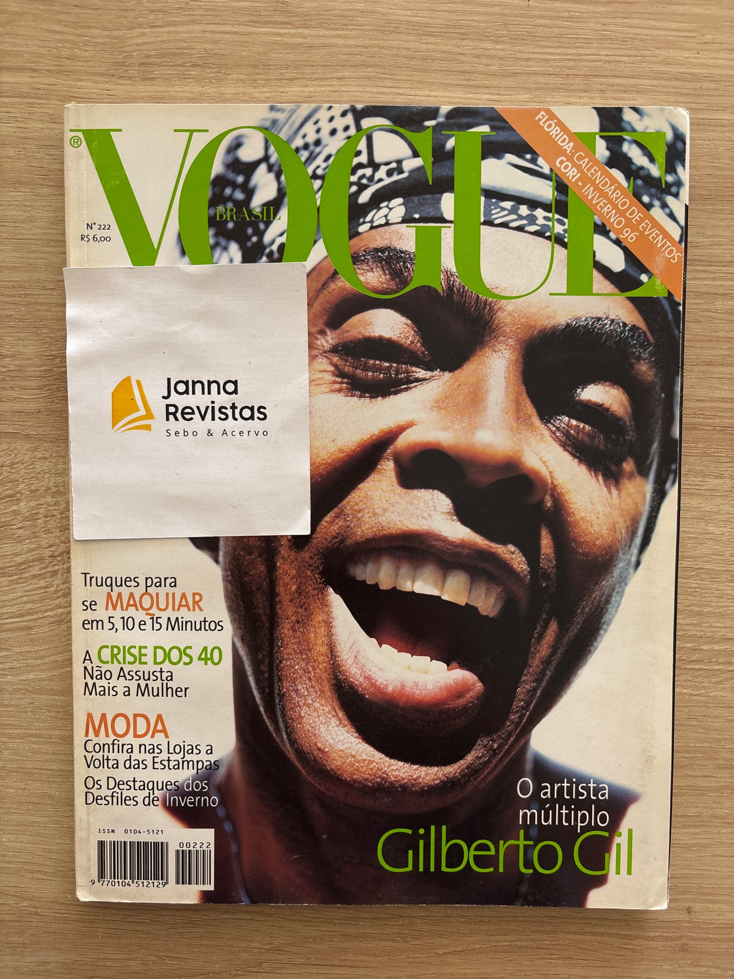 Revista Vogue Brasil 222 (1996)