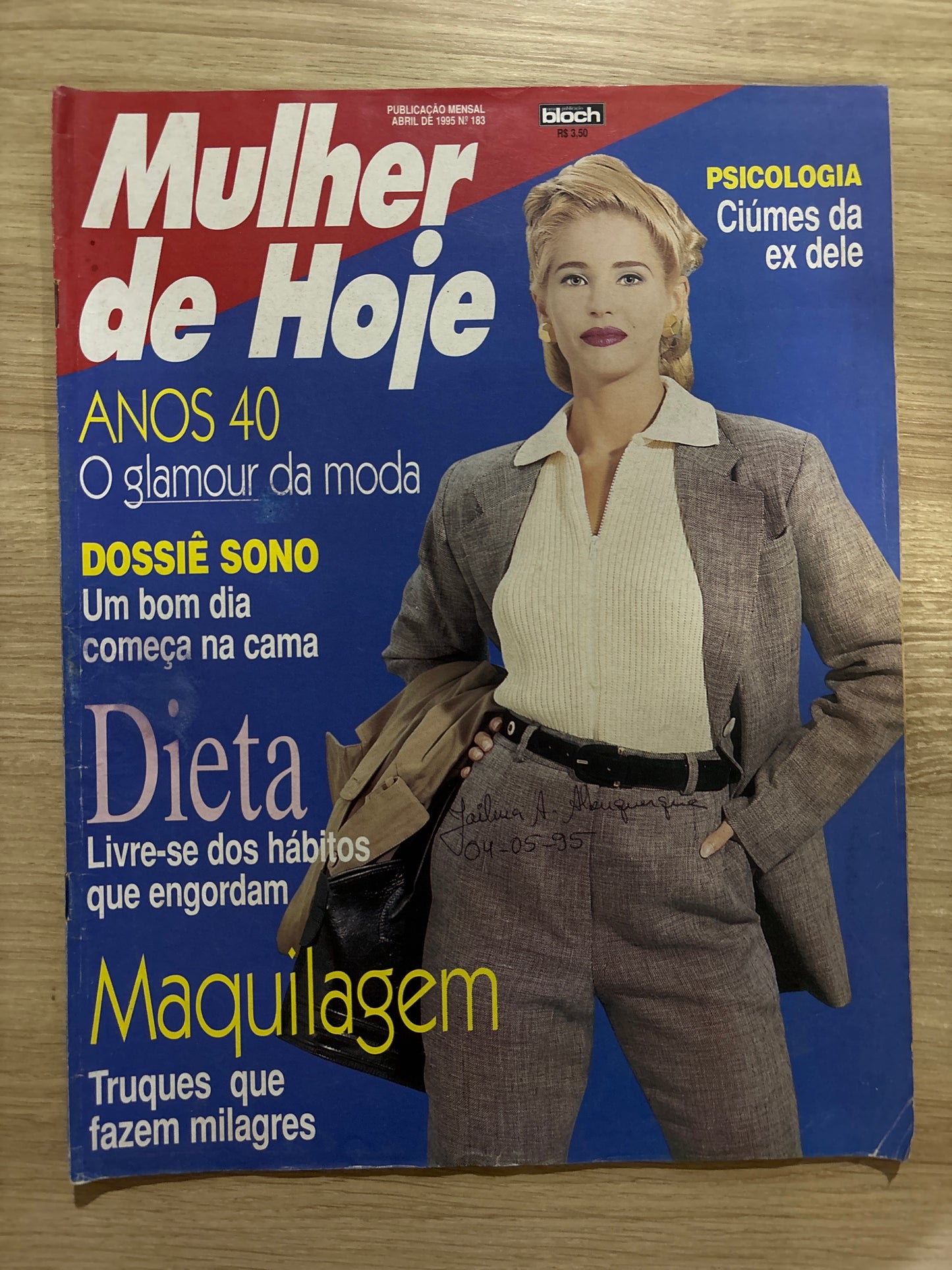 Revista Mulher de Hoje 183 (1995)
