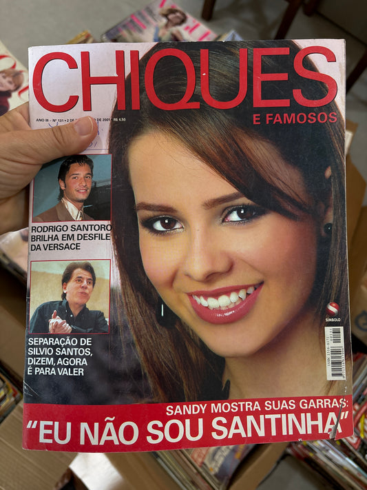 Revista Chiques e Famosos 131 (2001)